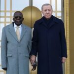 Nigeria president 'in great shape' after falling at Turkey reception