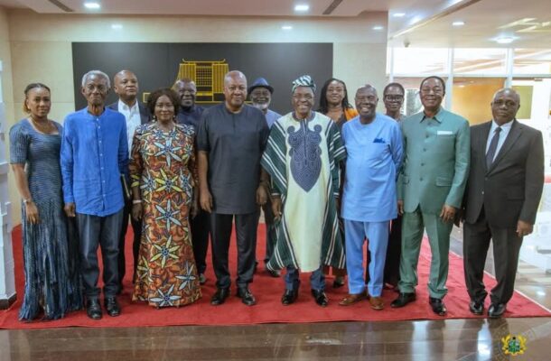 Mahama inaugurates Presidential Advisory Group on the Economy