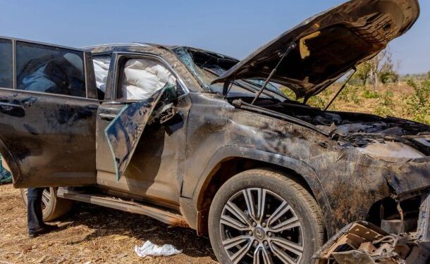 Education and Communications Ministers involved road accident on Bolgatanga–Tumu highway