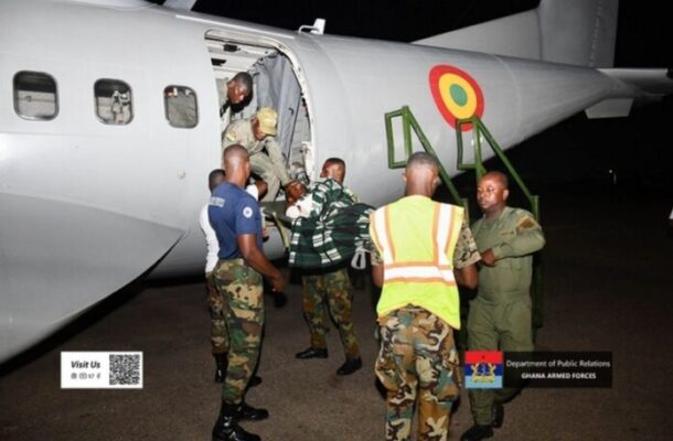 GAF airlifts injured Ghanaian traders home after Burkina Faso terror attack