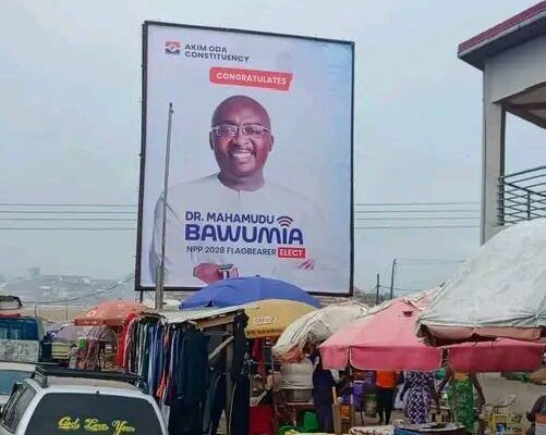 Akim Oda MP slams MCE over removal of Bawumia billboard