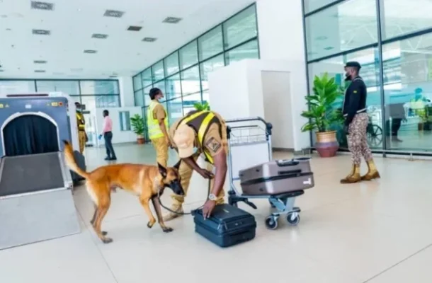 Cocaine hidden in packaged gari intercepted at Kotoka Airport