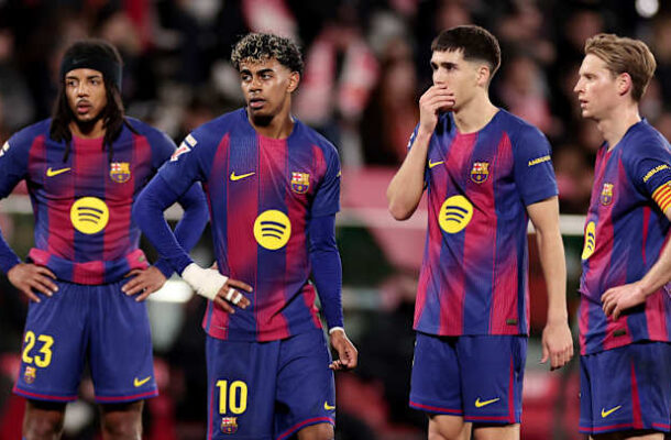 Barcelona stumble in title race as Girona claim dramatic home victory 