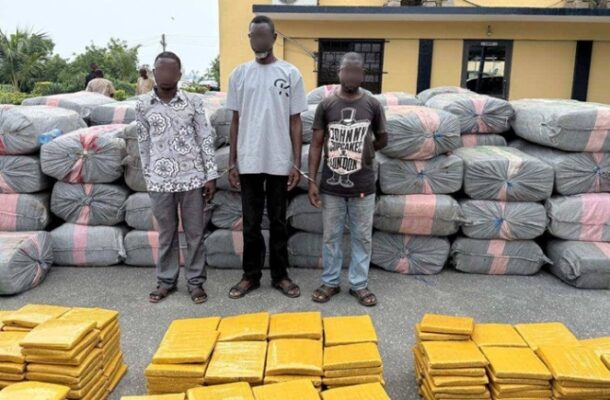 Police bust suspected drug haul in Western Region; three arrested, bribe attempt foiled