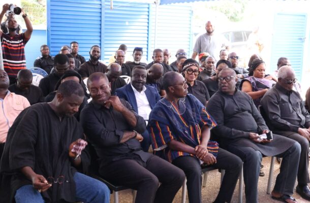 Minority Caucus visits family of two young men who died in Tema microlight aircraft crash