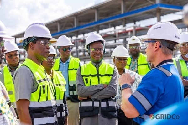 GRIDCo Executives visit Genser Energy’s Prestea Gas conditioning facility