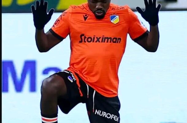 Abagna marks comeback with goal as APOEL beat Limassol ‎