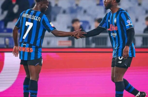 Kamaldeen Sulemana’s late assist rescues Atalanta in Coppa Italia semi-final  ‎