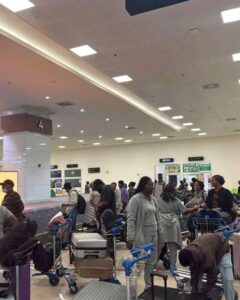 Black Queens return home safely amid U.S Iran war