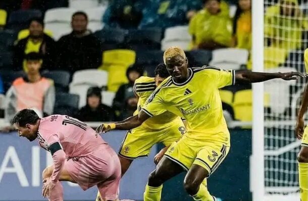 Maxwell Woledzi shines as Nashville hold Inter Miami to a goalless draw