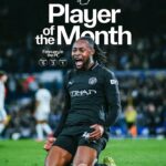 Semenyo wins premier league player of the month for February