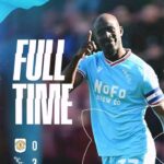 Ghanaian veteran Albert Adomah scores twice in Walsall win over Crewe Alexandra ‎