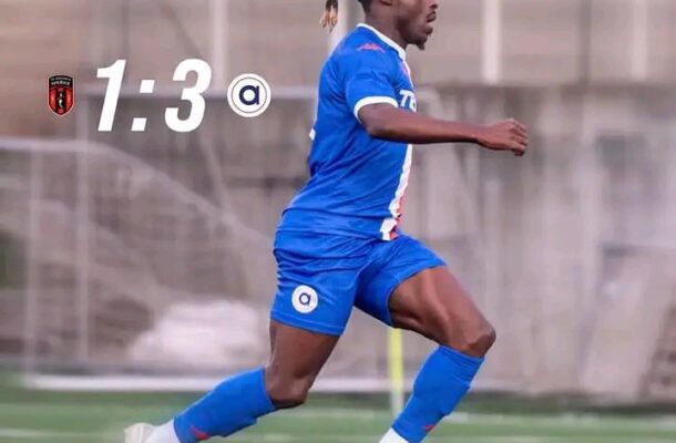 David Osei scores brace to continue fine Form for SK Artis Brno B