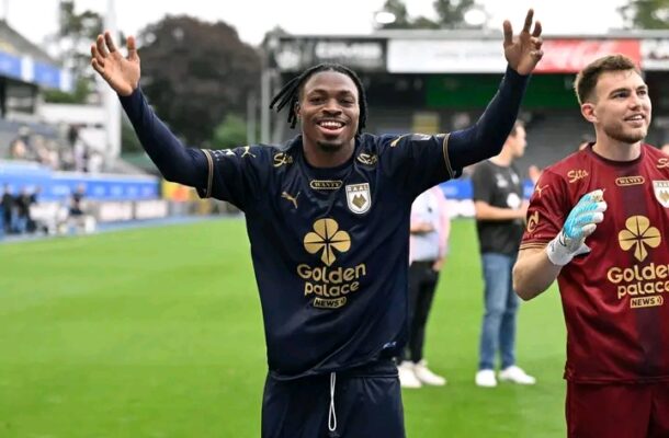 Jerry Afriyie continues fine form with assist as La Louvière beat Cercle Brugge