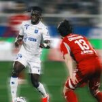 Gideon Mensah shines in Auxerre's win over Brest in French Ligue 1  ‎