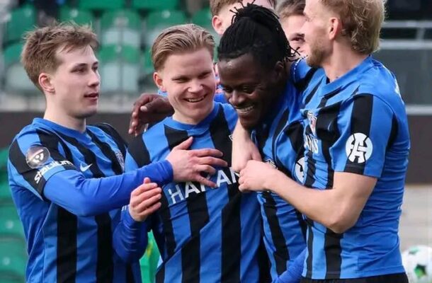 Prosper Ahiabu lifts Finnish League Cup with Inter Turku