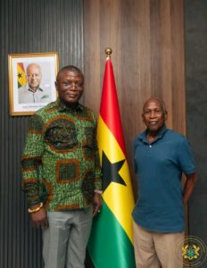 Sports Minister Kofi Adams pays tribute to Ghana legend Rev. Osei Kofi