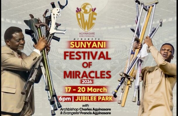 Sunyani gears up for ‘Festival of Miracles 2026’ with Archbishop Charles Agyinasare