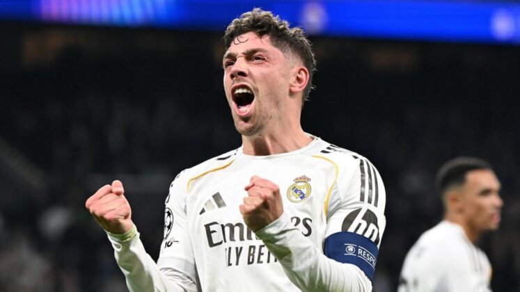 UCL: Valverde hat-trick puts Real Madrid in command against Manchester City