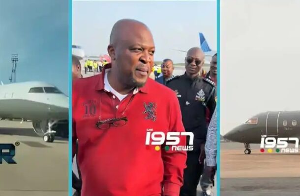 Ibrahim Mahama donates private jet to serve as air ambulance for all Ghanaians