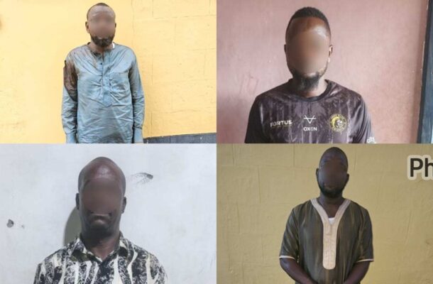 A/R: Police arrest 12 suspected armed robbers; 3 linked to Asawase chief's murder