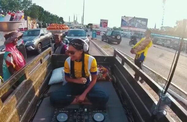 Swiss DJ, Blue Mush turns Accra streets into moving party on ‘Aboboyaa’
