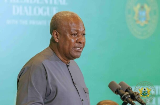 ”Our own people are involved in galamsey”- Mahama admits