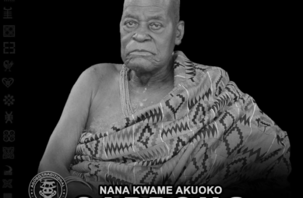 Agogomanhene Nana Akuoko Sarpong passes on at 87