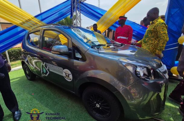 KsTU students build Ghana’s first regenerative electric car in six months [VIDEO]