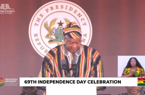 Mahama urges unity and youth innovation as Ghana marks 69th Independence Anniversary