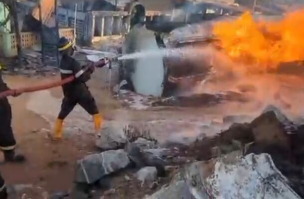 12 firefighters injured in petrol tanker explosion at Gomoa Potsin