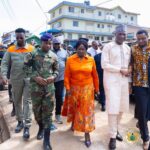 Vice President tours collapsed building site, calls for accountability