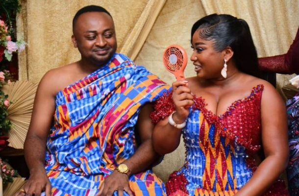 PHOTOS: Old Tafo MP Vincent Ekow Assafuah marries Dr. Charis in traditional wedding
