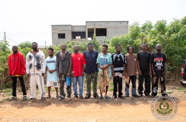 GIS arrests 93 Nigerians, rescues 73 victims in Accra anti-fraud operation