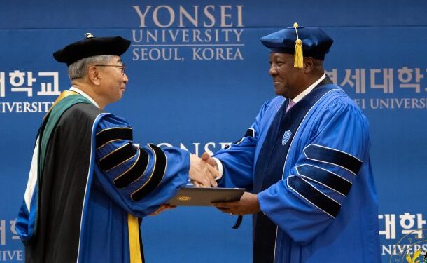 Prez. Mahama awarded honorary PhD by Yonsei University