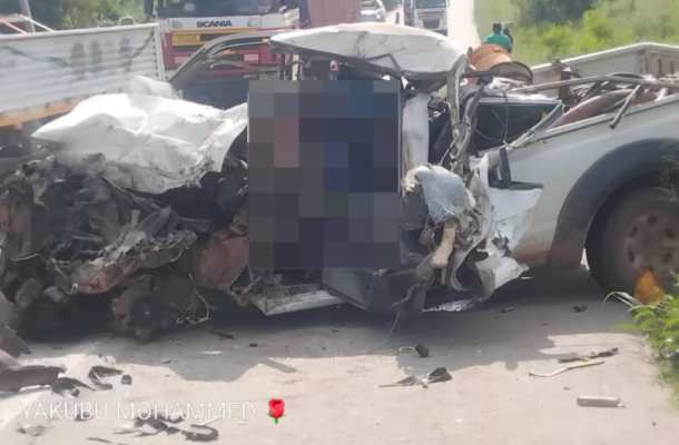 One dead, another rescued in crash on Accra–Kumasi highway