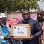Ramadan: Sam George supports Ningo-Prampram Muslims with 250 bags of rice, 150 boxes of oil