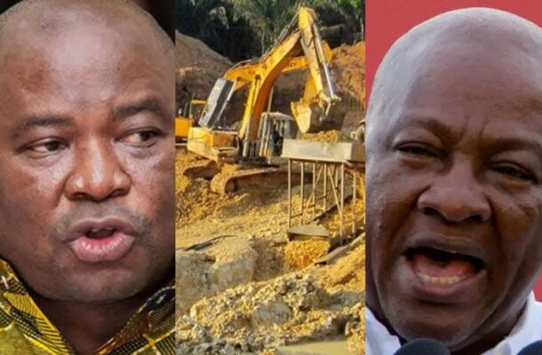 Akwasi Acquah fires President Mahama over ‘abysmal’ performance in galamsey fight