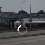 Overturned fuel tanker causes gridlock near Ofankor Barrier