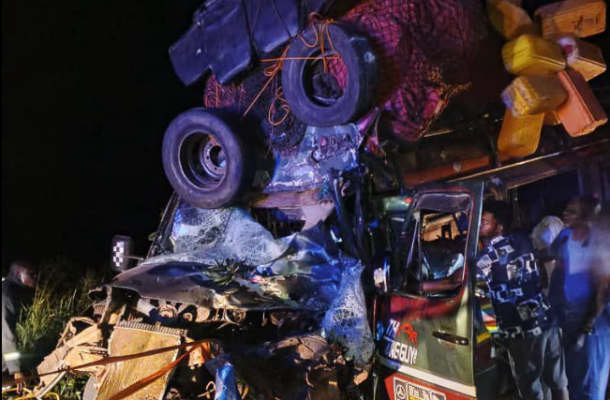 12 Injured in sprinter–tanker collision on Kpeve–Asikuma road