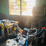 Careless petrol storage sparks house fire at Ekumfi Esikumah