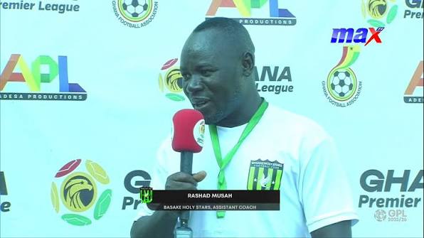 Basake Holy Stars assistant coach Musah praises players for earning a point against Vision FC