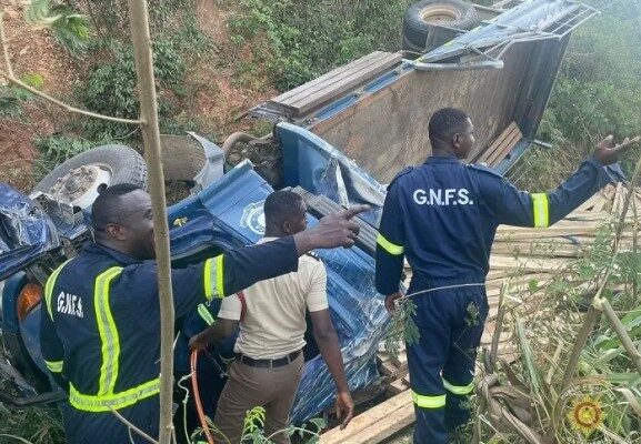 Police officer killed in crash on Aseseso hill after vehicle fault