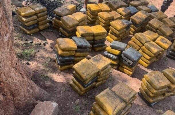 Aboboyaa rider arrested after 397 slabs of suspected cannabis found in charcoal bags