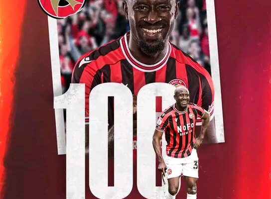 Adomah makes history with 100 games with six different clubs