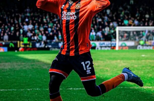 Agyei shines again with assist in Dundee United's defeat to Rangers