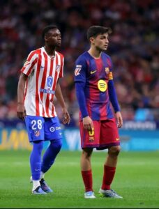 'An incredible feeling’ – Ghana-born Seidu on dream Atlético Madrid debut