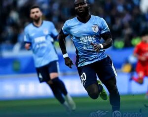 Acheampong scores in Dalian Yingbo’s win over Zhejiang FC