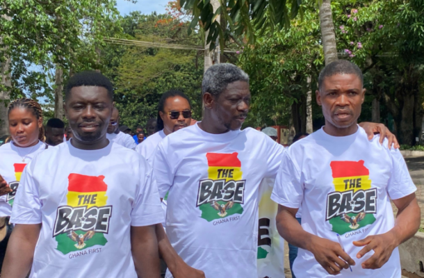 Agya Koo launches ‘The Base – Ghana First’ movement, calls for third political force