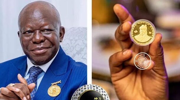 Otumfuo to unveil 24-karat gold coin box with built-in screen at Manhyia Palace